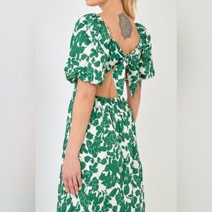 Free The Roses FLORAL PRINT MAXI DRESS
